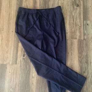 Navy Blue casual drawstring pant